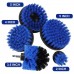 5Pcs Scrub Brush Drill Attachment Kit Power Scrubber Cleaning Brushes Grout Tile