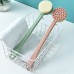 38 8cm Soft Hair Bath Brush Exfoliating Back Rubbing Massage Long Handle Brush Bathroom