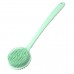 Long Handle Back Cleaning Brush Silicone Bath Brush Skin Massage Shower Scrubber